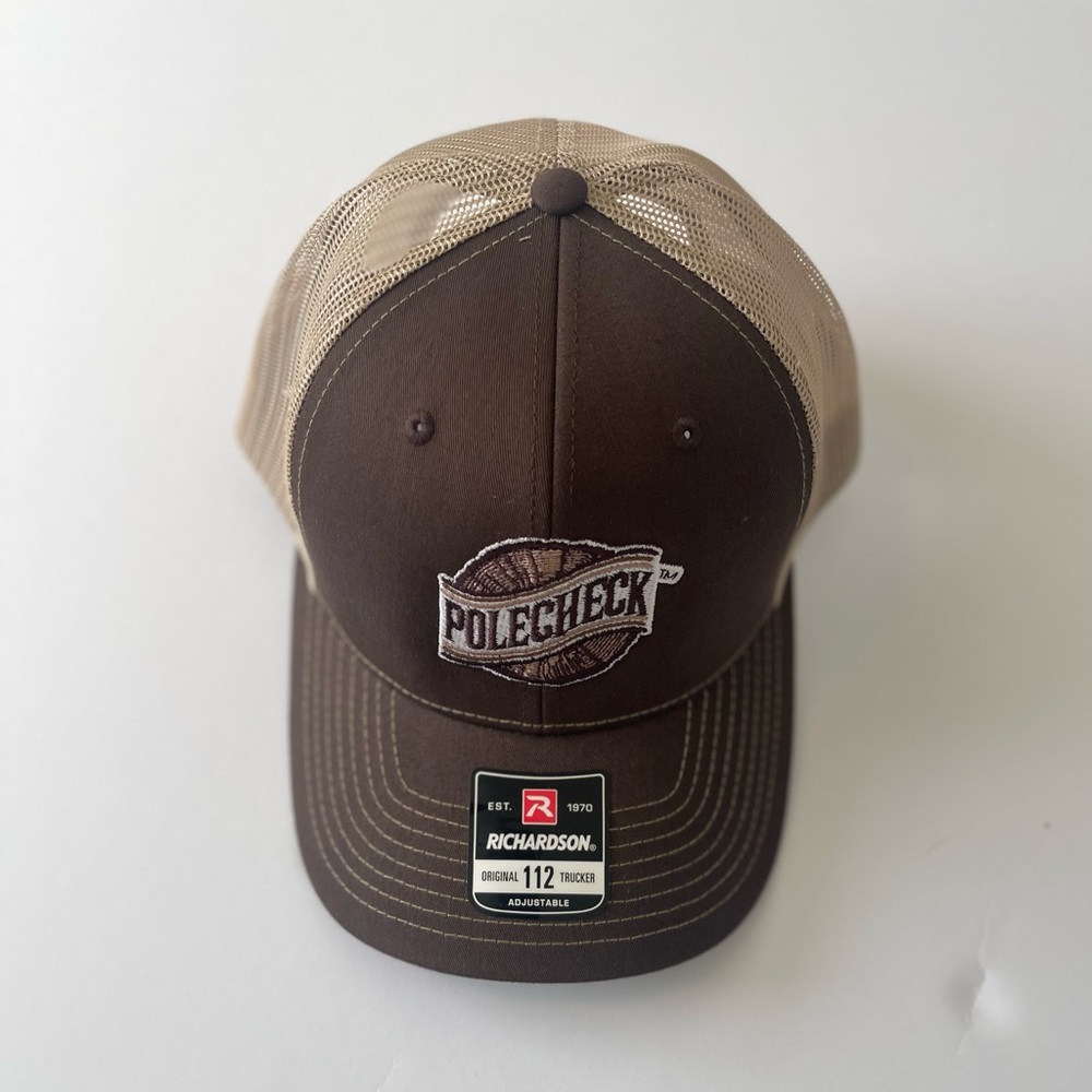POLECHECK LINEMAN SNAPBACK RICHARDSON ORIGINAL 112 TRUCKER HAT ADJUSTABLE